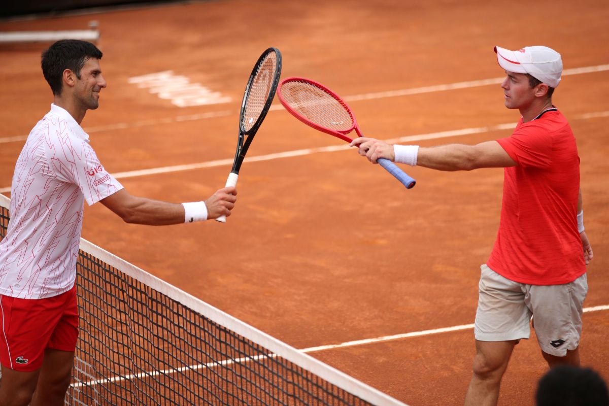 Novak Djokovic atasi Dominik Koepfer untuk dijajal Ruud dalam semifinal Roma