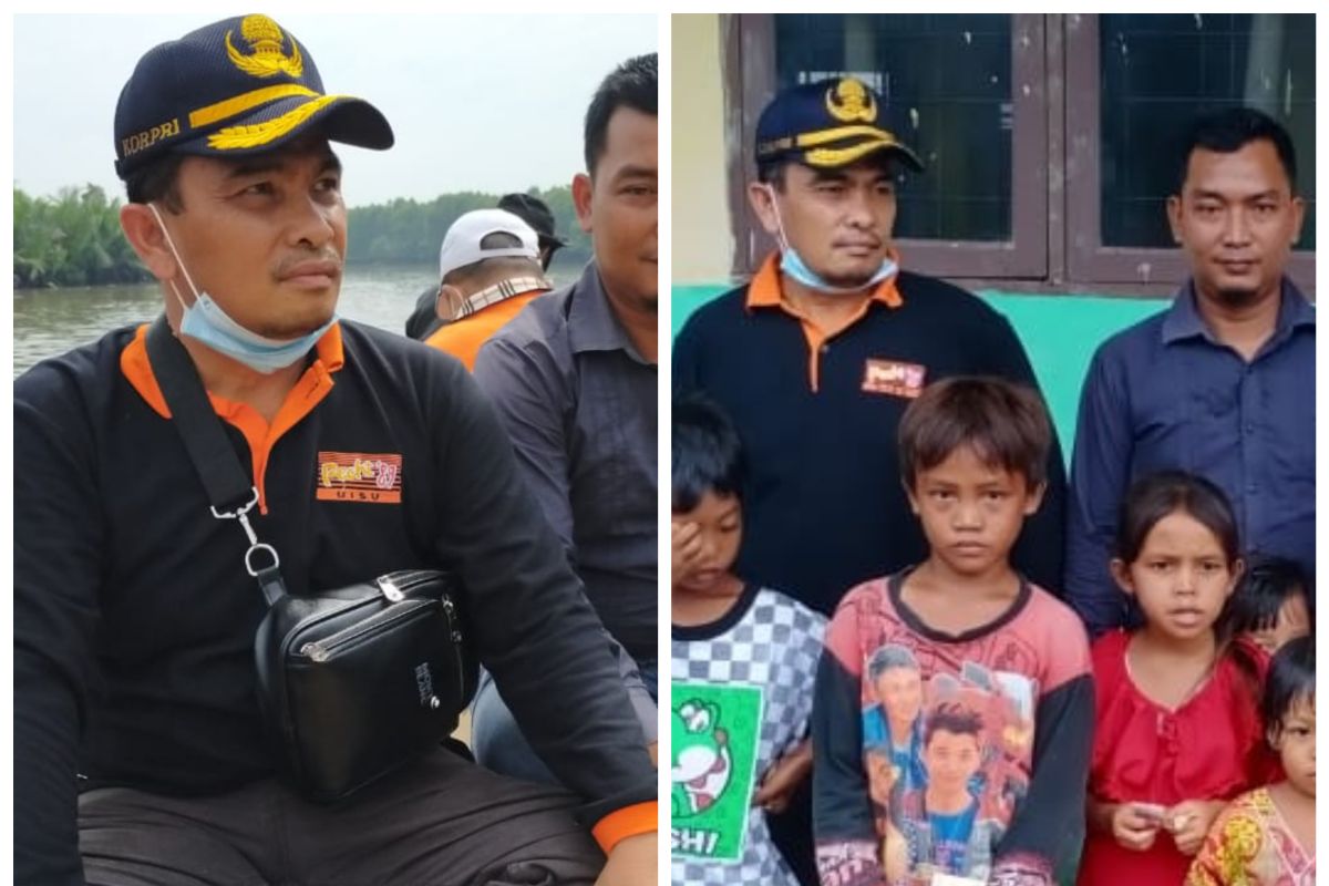 Kadis Pendidikan Langkat tinjau sekolah terpencil pantai timur Secanggang