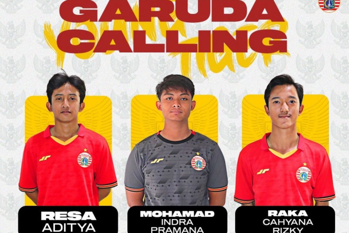 Tiga pemain Persija Jakarta dipanggil TC timnas Indonesia U-16