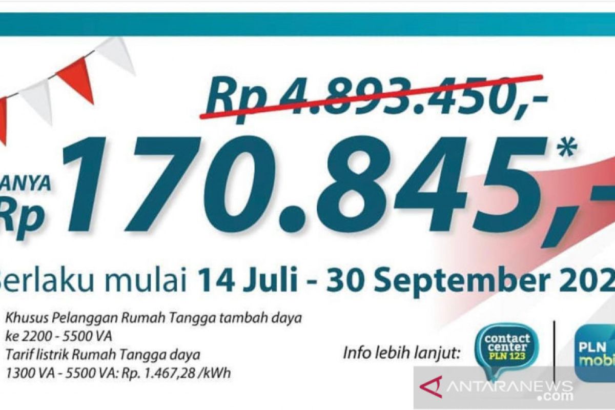 Produktif saat pandemi, program diskon tambah daya listrik "super wow" tembus 367 ribu pendaftar