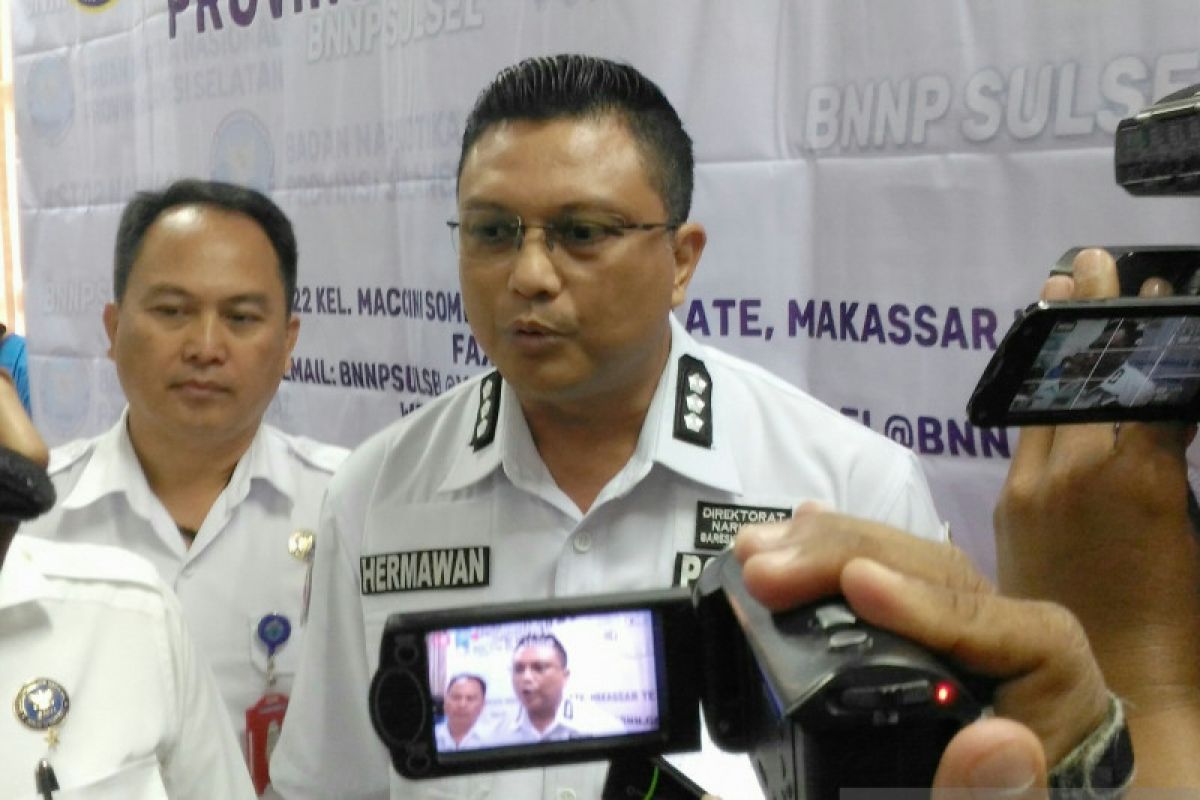 Oknum polisi jadi tersangka narkoba, sempat cabut badik saat ditangkap