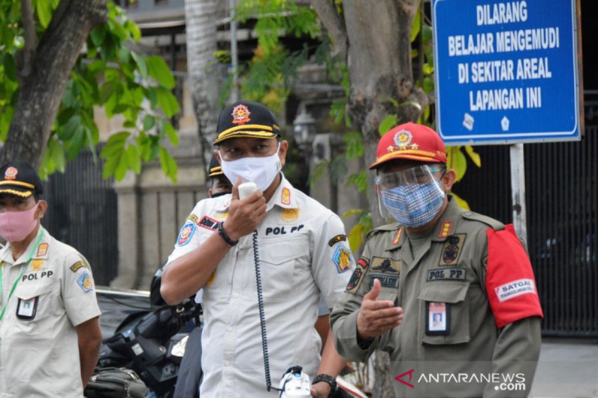 Razia gabungan Pemprov Bali tangani 557 pelanggar protokol kesehatan