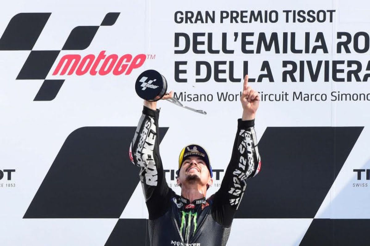 Maverick Vinales jawab keraguan dengan kemenangan perdana MotoGP musim ini