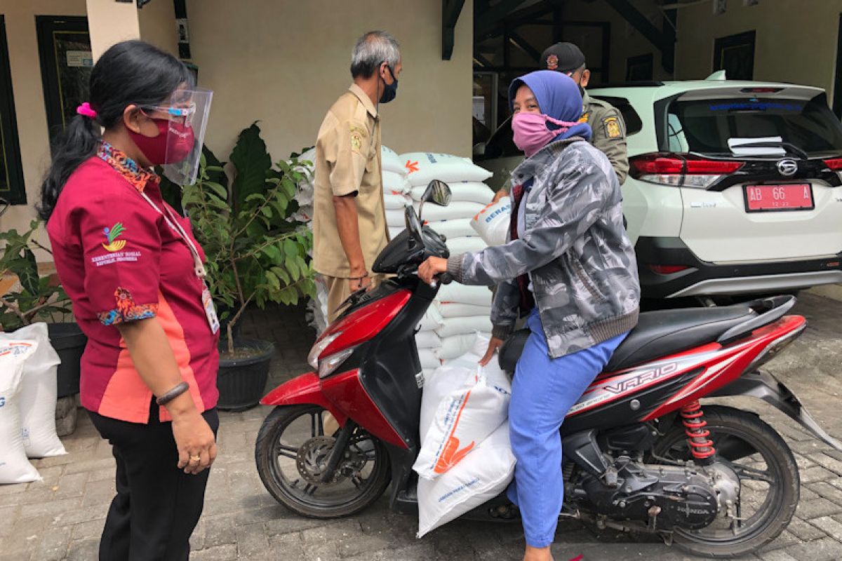 Penyaluran bansos beras PKH di Yogyakarta mencapai 75 persen