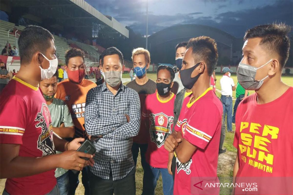 Pegiat olahraga di Palangka Raya sampaikan keluhan ke Anggota DPRD