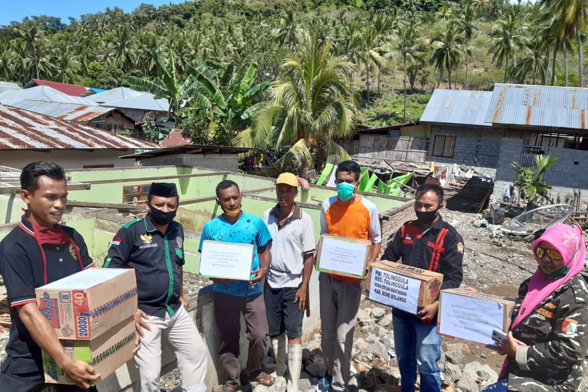 Warga Gorontalo Utara galang bantuan untuk korban banjir di Bone Bolango