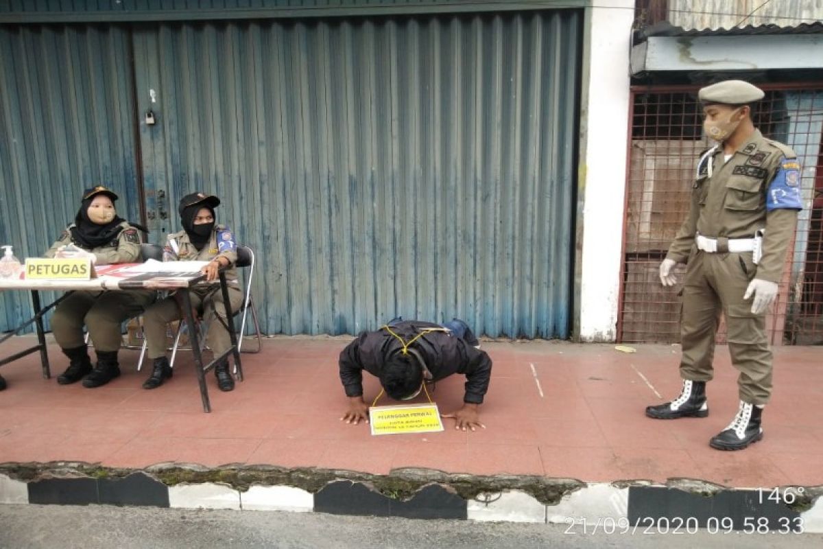 Operasi yustisi di Binjai tindak 20 pelanggar