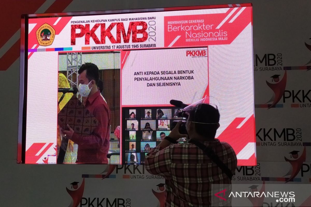 Untag sediakan empat ruangan terpisah untuk siaran virtual PKKMB