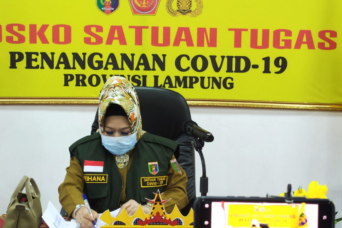 Kasus COVID-19 Lampung bertambah 10, totalnya jadi 738 kasus