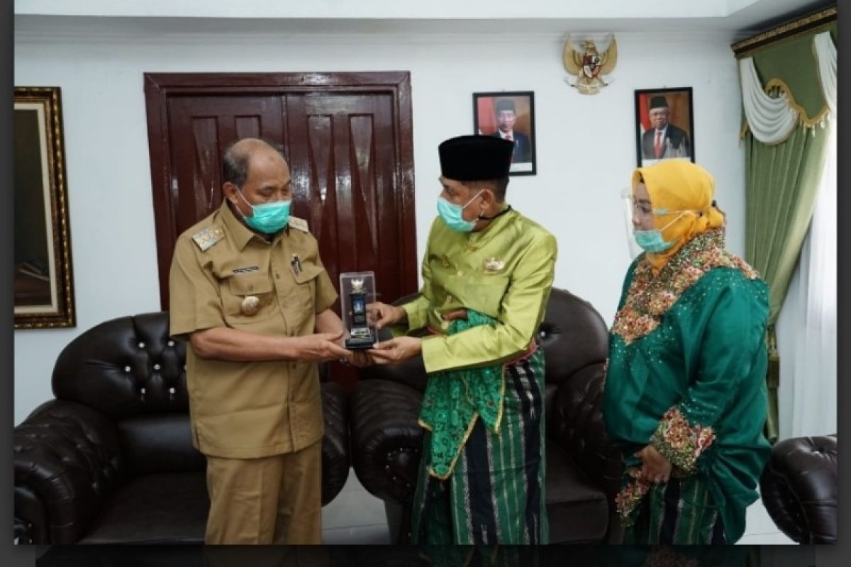Wali Kota Tebing Tinggi terima kunjungan Sultan dari Negeri Maros Ujung Pandang