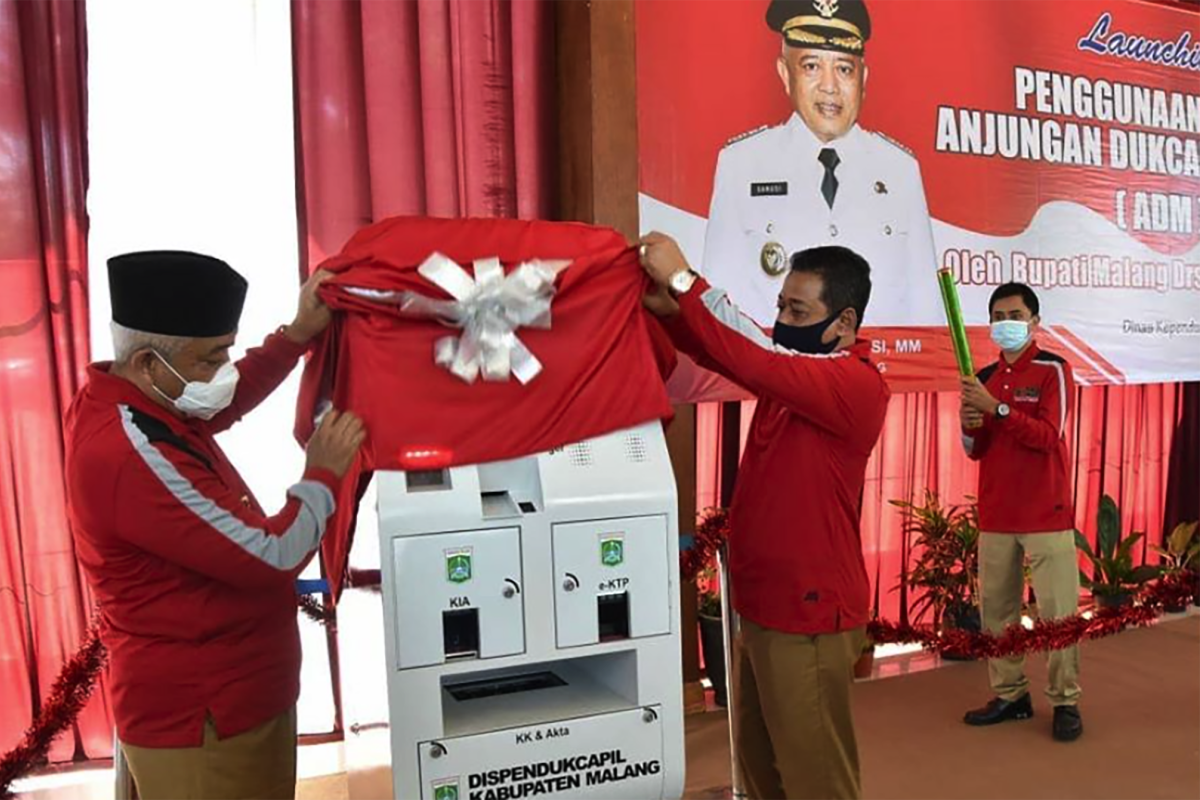 Pemkab Malang luncurkan layanan Anjungan Dukcapil Mandiri