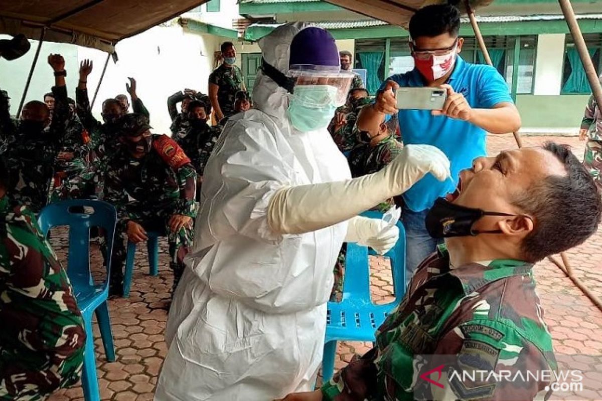 Dinas kesehatan Sibolga adakan  kegiatan swab massal