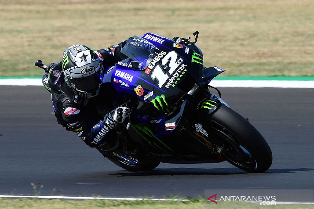 Vinales pimpin serbuan trio Yamaha pada hari ke-4 tes Qatar