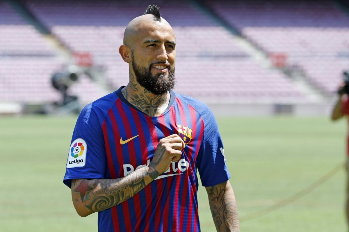 Ucapkan perpisahan, Vidal sebut dirinya bangga kenakan seragam Barca
