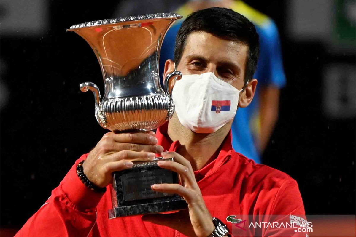 Djokovic pastikan kondisinya membaik untuk berkompetisi di Roma