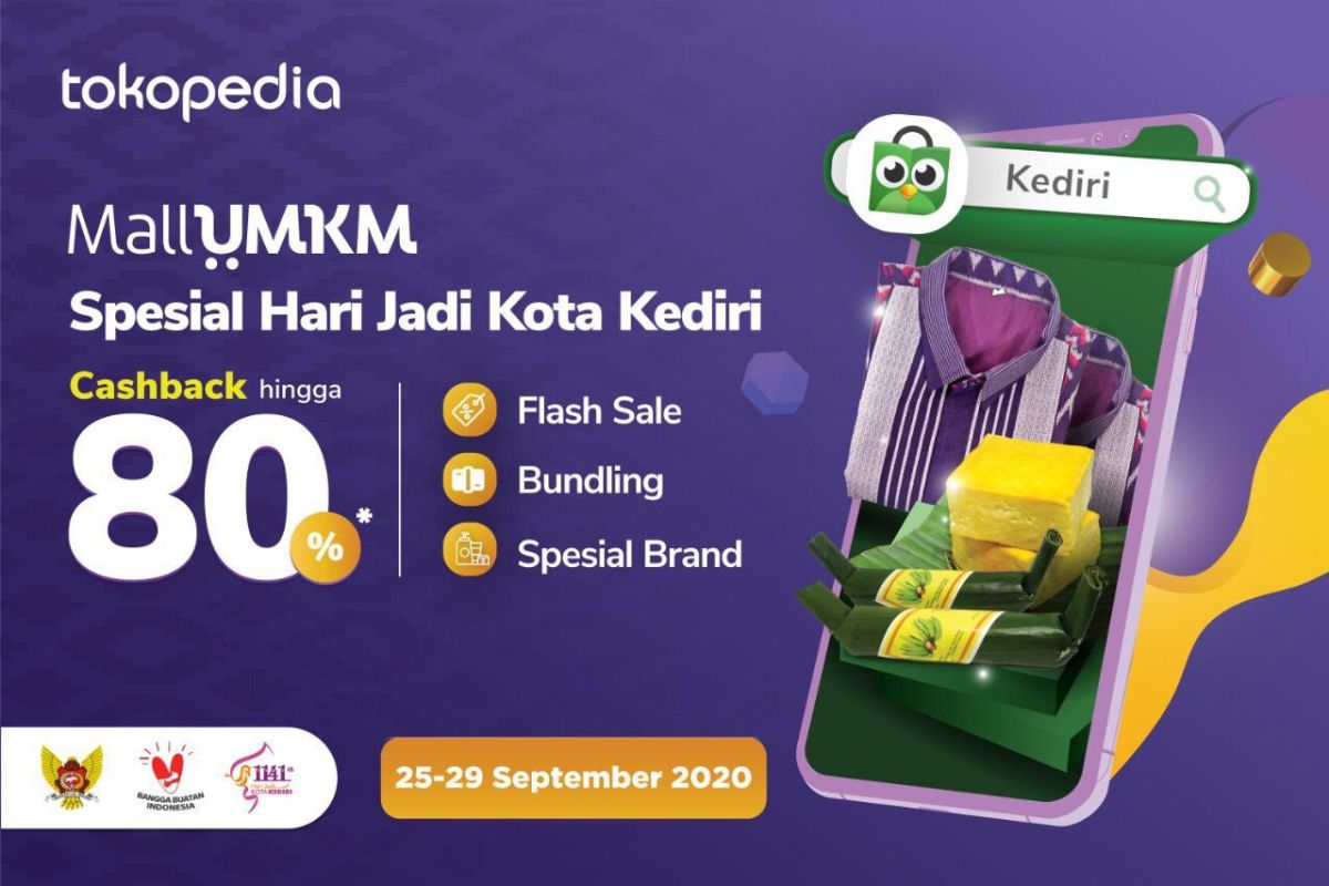 Pemkot Kediri gandeng Tokopedia gelar 