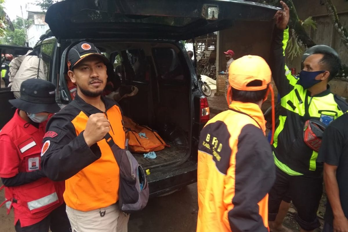 Satu jasad korban terseret banjir bandang di Cicurug ditemukan