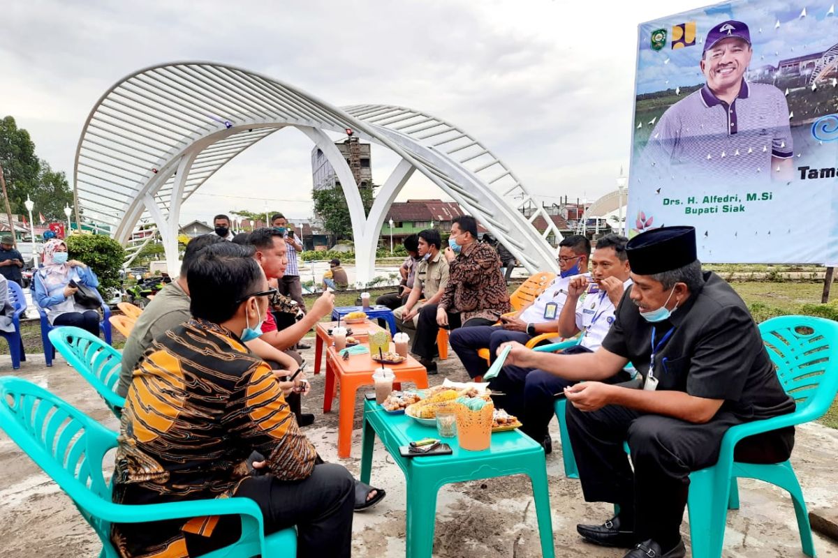 Taman Syarifah Sembilan Sungai Apit ramai dikunjungi usai diresmikan