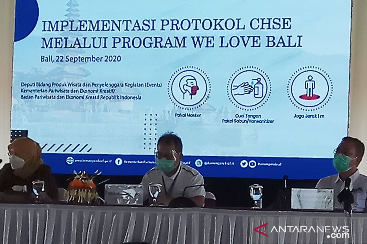Kemenparekraf bikin terobosan, promosikan program "We Love Bali" saat pandemi