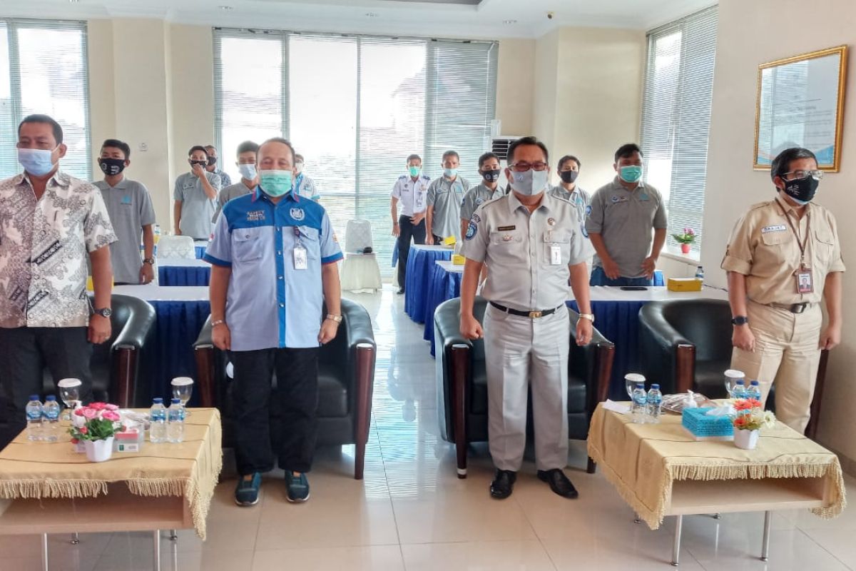 Jasa Raharja dan KSOP Khusus Batam gelar basic safety trainning