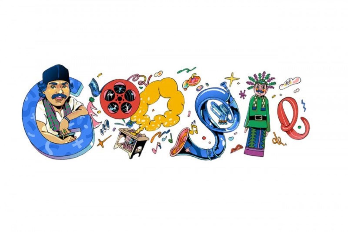 Google hari ini tampilkan Doodle bertema Benyamin Sueb