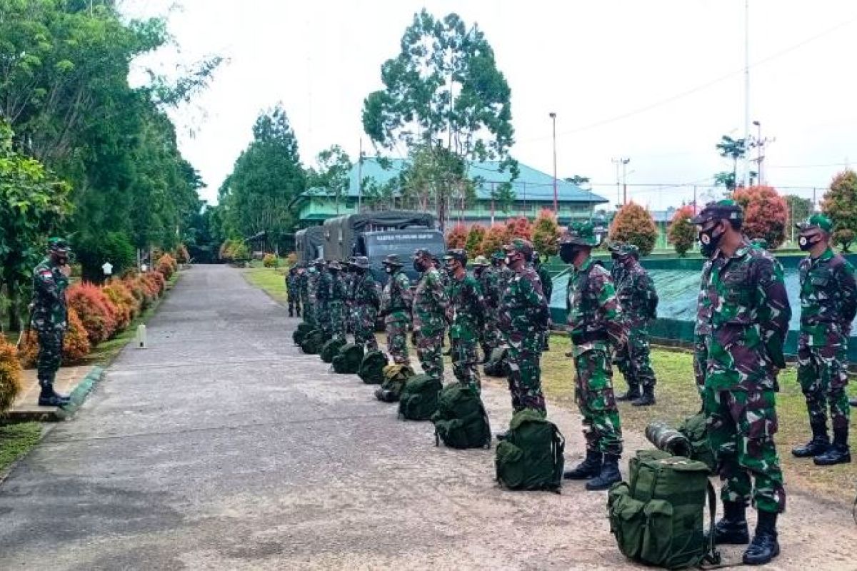 Kodim 1711 Boven Digoel berangkatkan 59 satgas TMMD di perbatasan RI-PNG