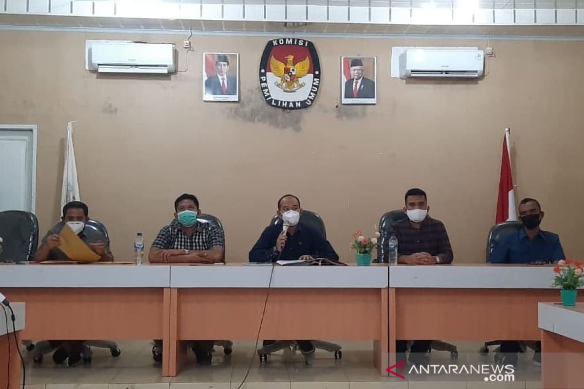 KPU  Labuhanbatu tetapkan lima paslon