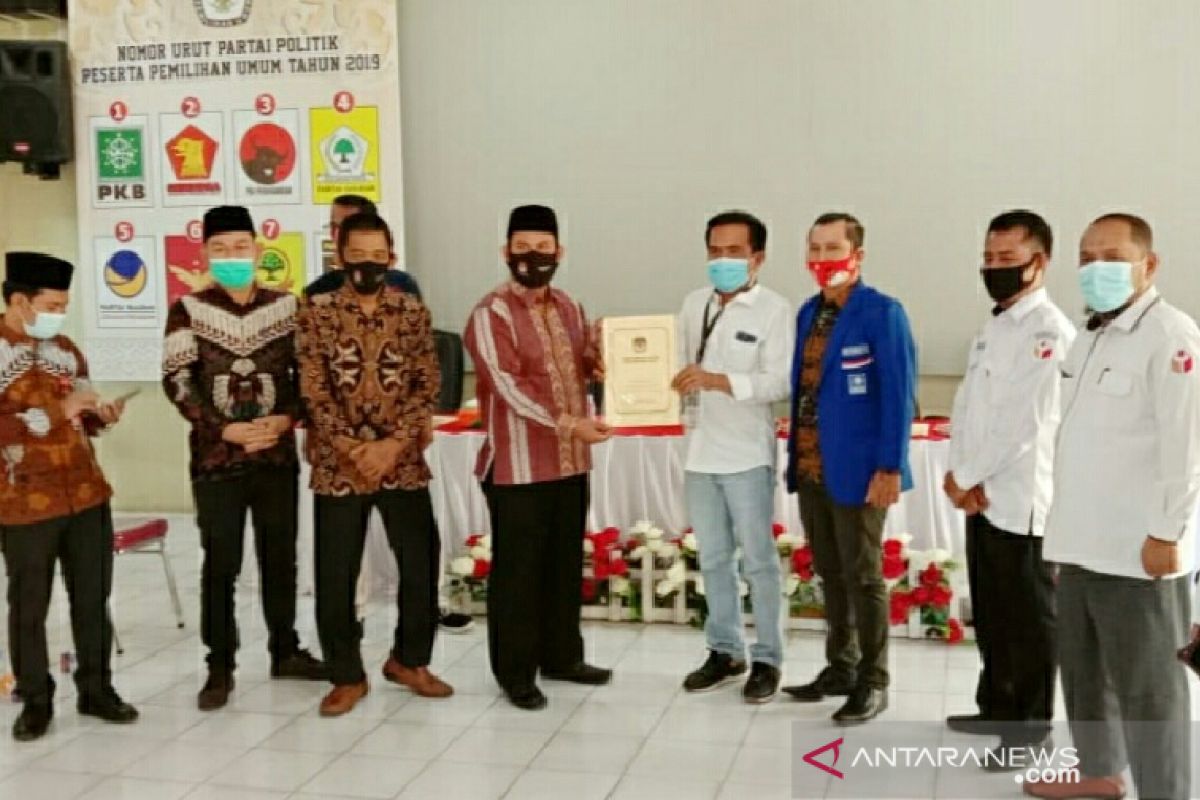 KPU tetapkan empat pasangan calon di Pilkada Rokan Hilir