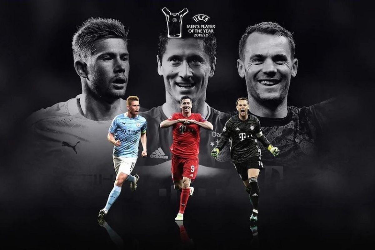 Duo Bayern apit Kevin de Bruyne dalam nominasi pemain terbaik UEFA