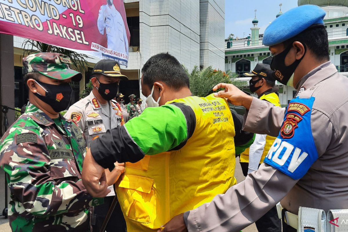 Polrestro Jaksel bentuk Timsus Penindakan Pelanggar Protokol Kesehatan