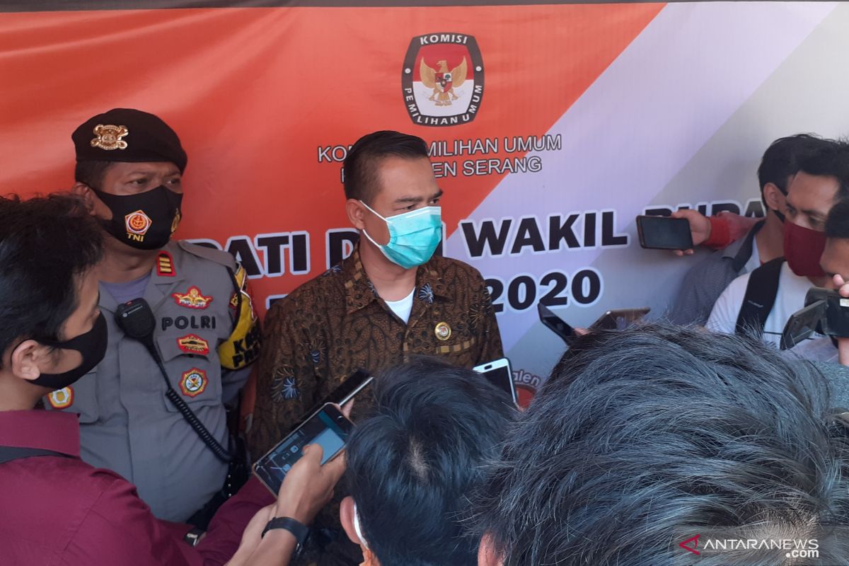 KPU tetapkan dua Paslon Bupati dan Wakil Bupati Serang