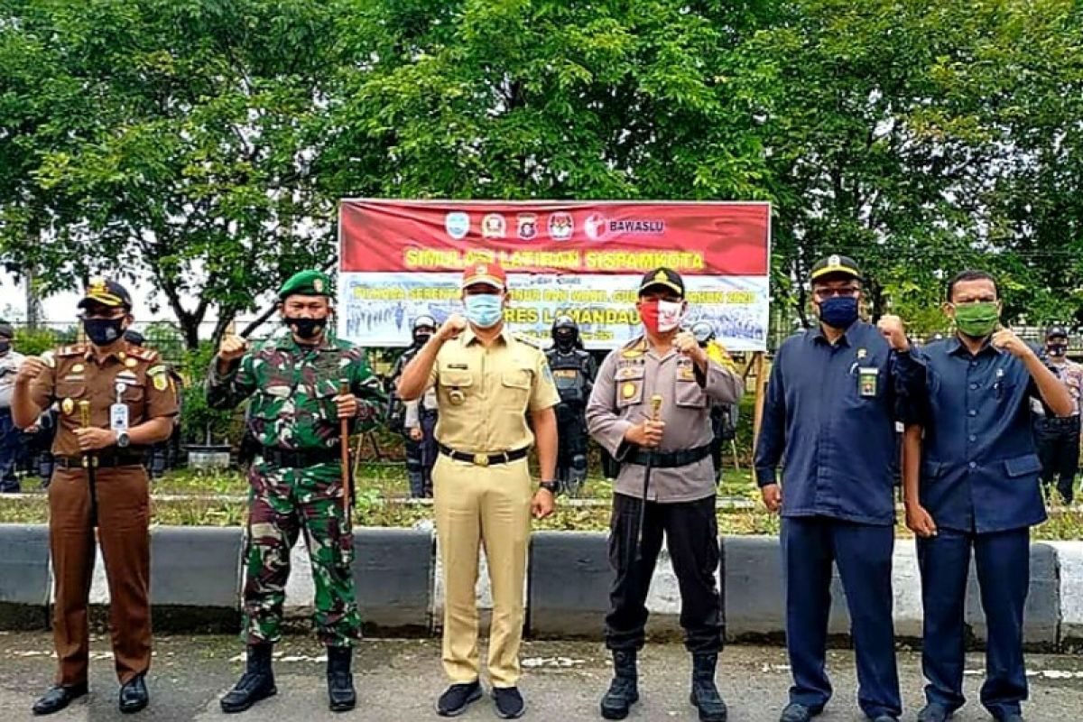 Bupati apresiasi kesiapsiagaan pihak keamanan di Lamandau jelang pilkada