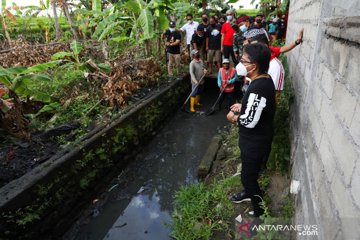 Pemkab Badung minta masyarakat jaga kebersihan aliran sungai