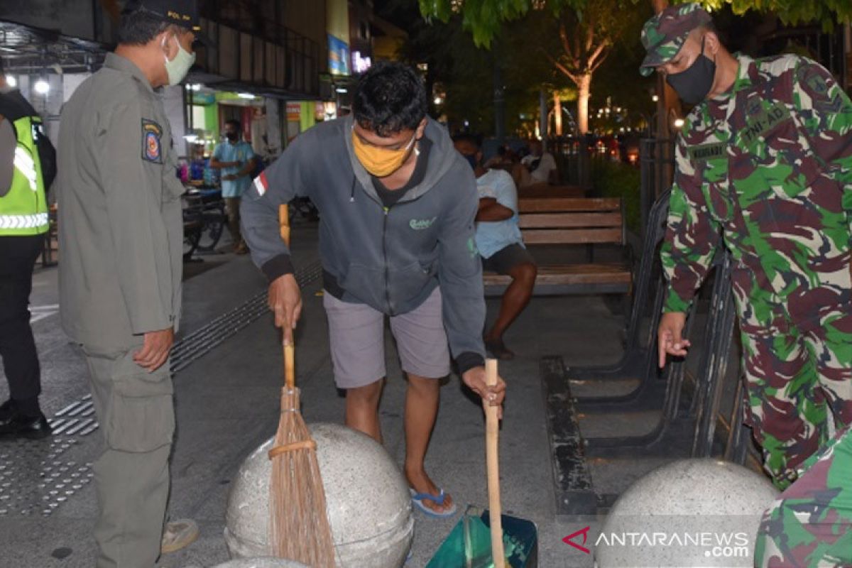 Satpol PP Yogyakarta catat anak muda dominasi pelanggar aturan masker