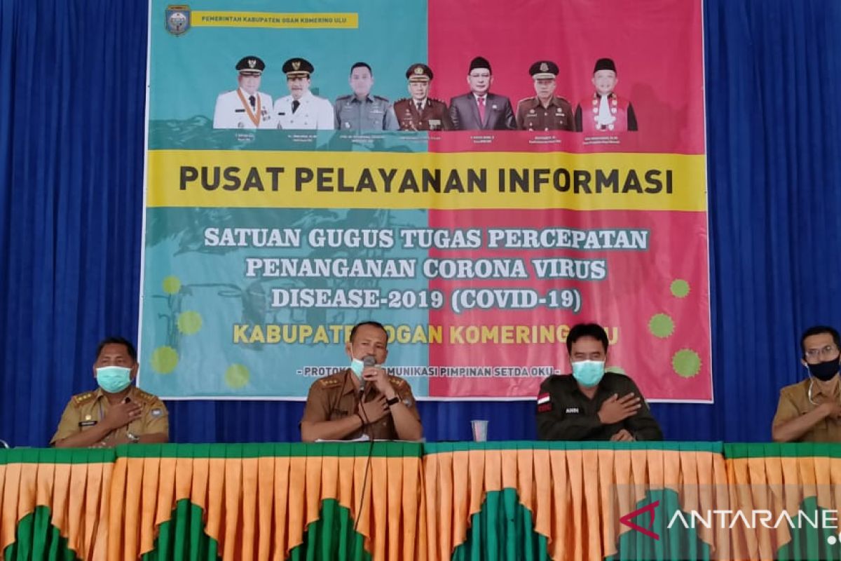 Jumlah kasus positif COVID-19 di OKU 94 orang