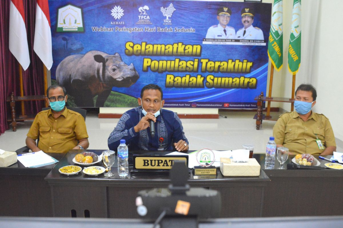 Pemkab Aceh Timur siapkan 7200 hektar untuk bangun Suaka Badak Sumatera