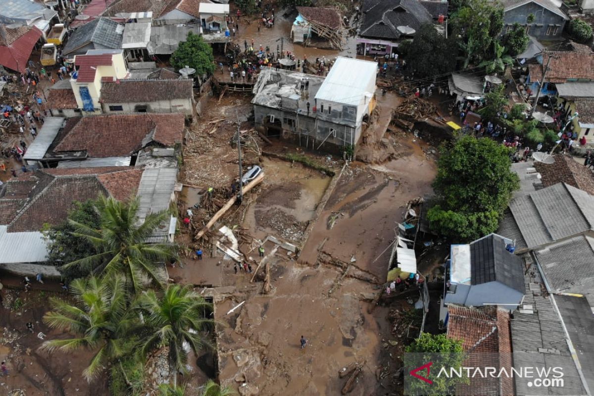 BNPB: Pemkab Sukabumi tetapkan status darurat pascabanjir bandang