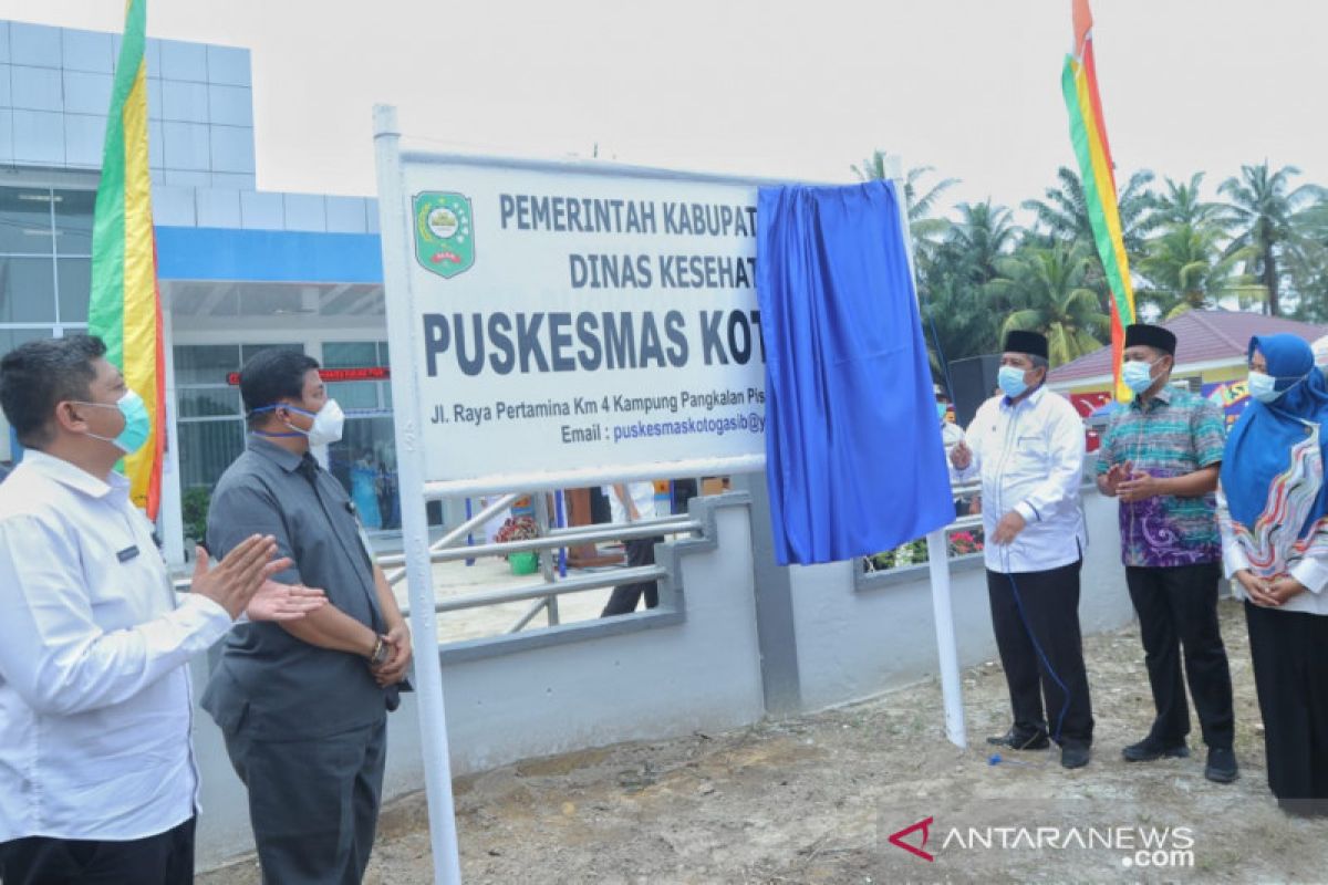 Gedung puskesmas senilai Rp2,9 miliar di Kotogasib diresmikan