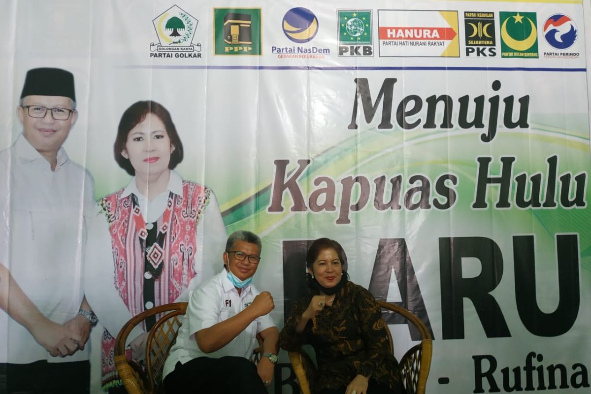 Pilkada Kapuas Hulu, Baiduri - Rufina siap ikuti 