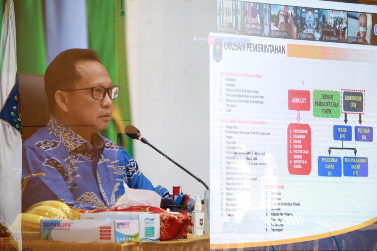 Mendagri minta Camat harus mampu terjemahkan kebijakan kepala daerah