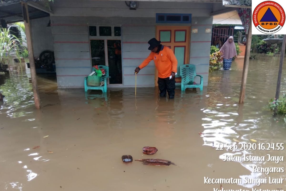 Banjir rendam 15 desa di Kabupaten Ketapang