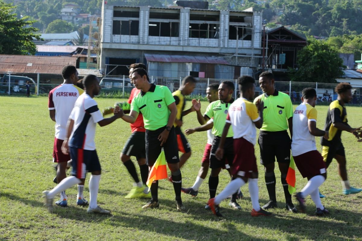 Persewar Waropen menang atas Asnab FC dalam laga uji coba