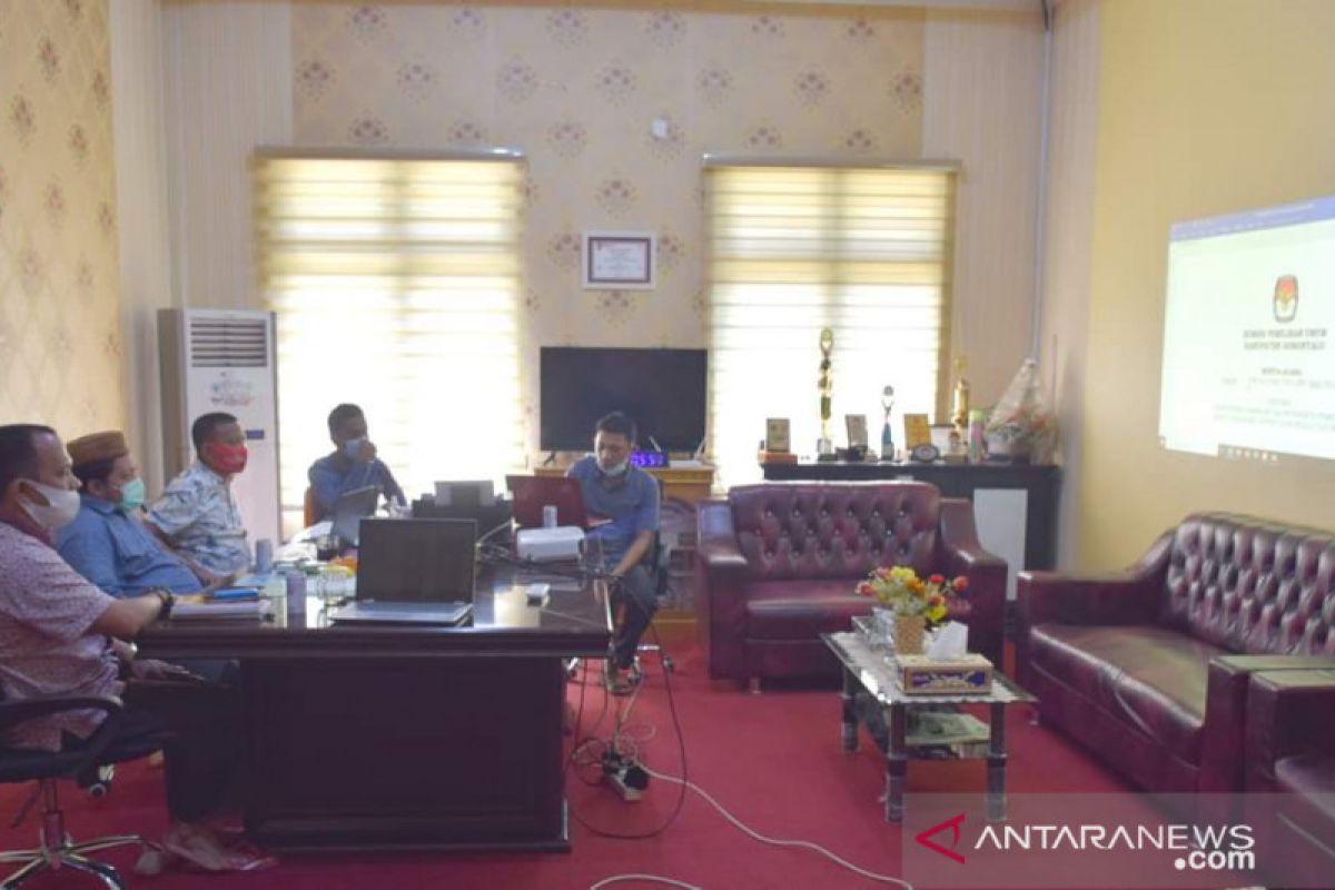 KPU Kabupaten Gorontalo tetapkan 4 paslon bupati-wabup