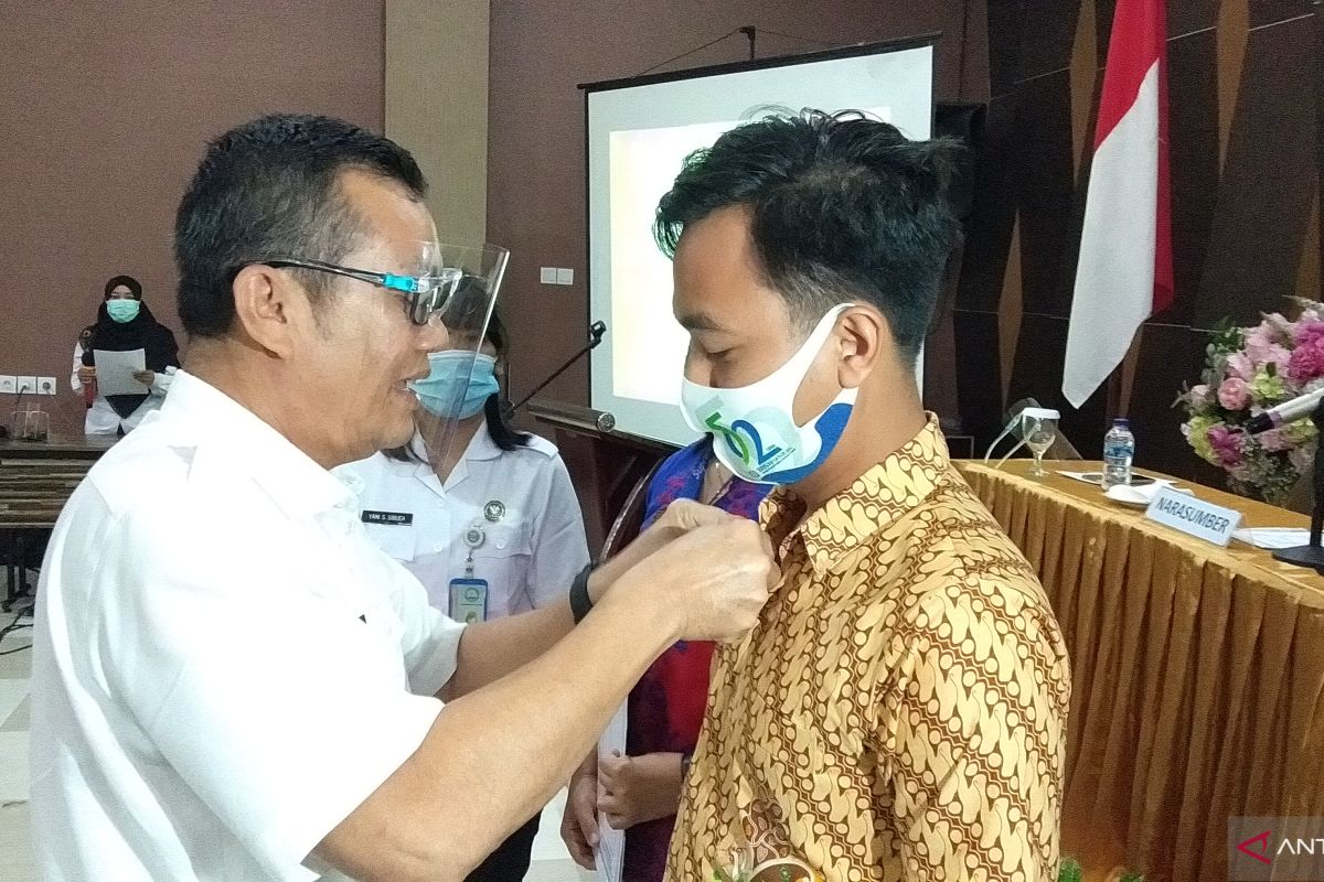 Kepala BNN Papua Barat lantik penggiat P4GN kalangan swasta Sorong