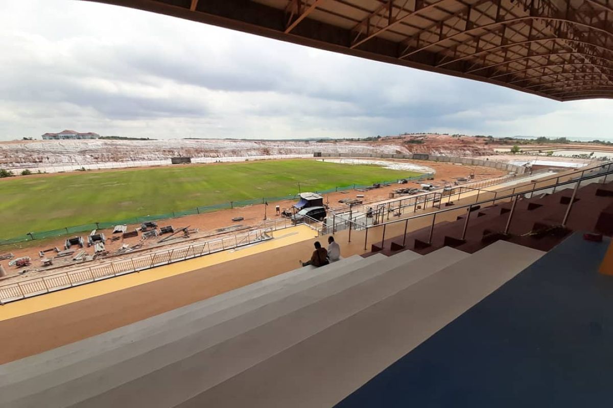 Nama stadion sepak bola Dompak diubah jadi Gelora Sri Tribuana