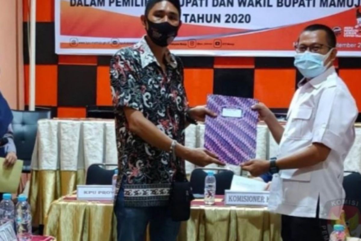 KPU tetapkan dua pasangan calon di pilkada Mamuju