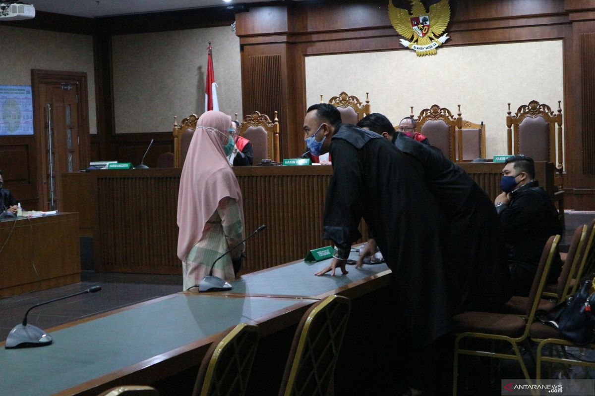Jaksa Pinangki Malasari sampaikan keberatan dengan surat dakwaan
