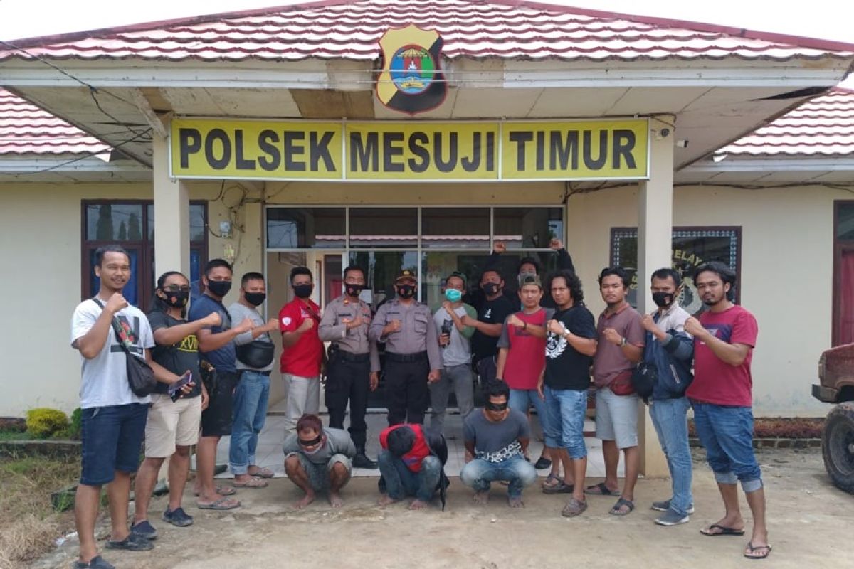 Polres Mesuji tangkap pencuri sarang walet antarprovinsi