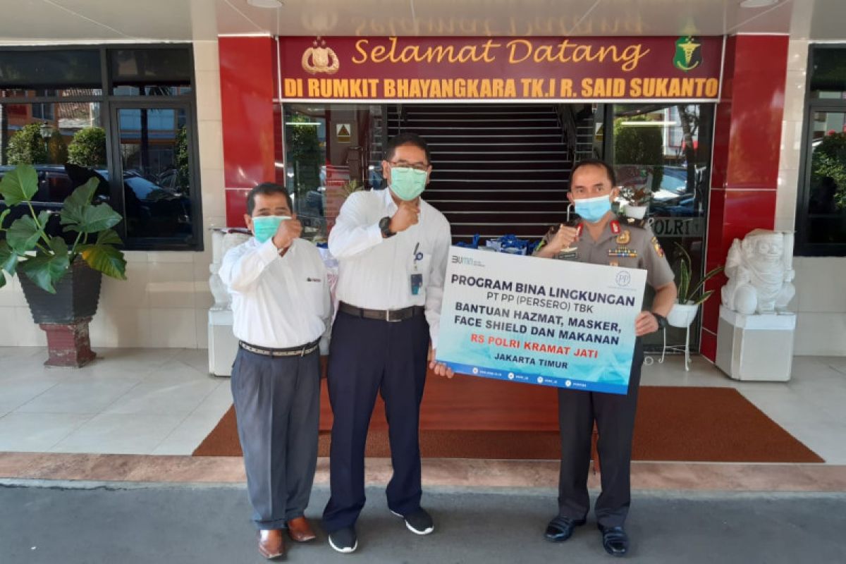 PT PP salurkan bantuan logistik ke rumah sakit di Jakarta