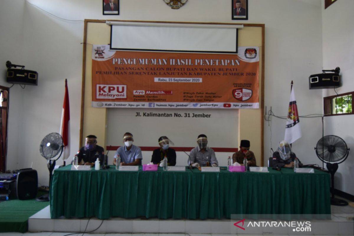 Pilkada Jember bakal diikuti tiga pasangan cabup-cawabup